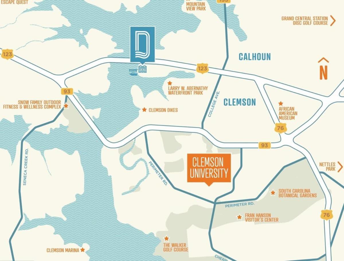 Minutes To Dt And Cu On Lake Hartwell Apartamento Clemson Exterior foto